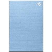 SEAGATE One Touch Portable Hard Drive - 5 TB, Blue, Blue