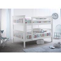 Oslo White Quadruple Bunk Bed and Pocket Mattresses