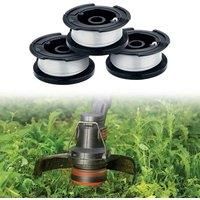 3PCS Spool and Line 10 m for Reflex Strimmer Nylon Wire 1.6 mm Diameter Transparent and Resistant