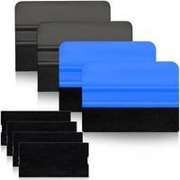 Upgraded Car Wrapping Tools Kit Vinyl Scraper Cutter Film Squeegee Vinyl Spatulas Plastic Wrap Tools