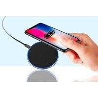 Qi Wireless Fast Charger In 2 Colours - Black