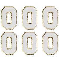 Kare & Kind Iron On Letter Patches - A-Z Alphabet Chenille Embroidered
