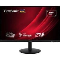ViewSonic VG2709-2K-MHD-2 27" QHD SuperClear IPS LED Monitor, 2 HDMI, DisplayPort, speakers and full ergonomic stand, VRR, HDR10
