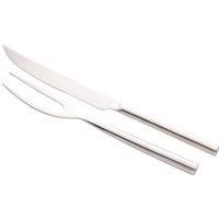 Belleek Living 'Mirage' Carving Set in Silver