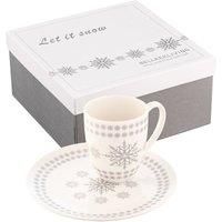 'Let it Snow' Mug and Plate Set
