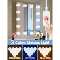 USB 5V LED Make Up Mirror Light Bulb Dressing Table Lamp Bedroom Mirrors Decoration Fill Lighting Touch Sensing Stepless Dimming