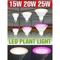 25W LED Full Spectrum Grow Light Bulb E27/E26 Cultivation Lamp 220V For Indoor Potted Flower Hydroponic Plant Fill Lighting 110V