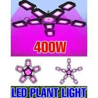 400W E27 LED Grow Light Bulb Full Spectrum Plant Cultivation Lamp AC100-277V For Indoor Greenhouse Flower Vegetables Hydroponics