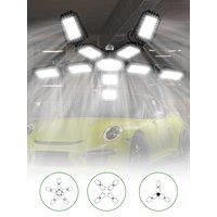 400W LED E27 Garage Light Bulb 220V Spotlight Folding Deformable Ceiling Lamp 110V For Home Warehouse Workshop Basement Lighting