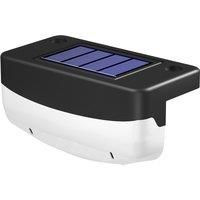 20 Pack LED RGB Solar Lamp Outdoor Deck Lights IP65 Waterproof Christmas Garden Steps Railing Fence Decoration 7 Color Gradients