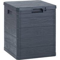 Garden Storage Box 90 L Anthracite