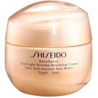 Shiseido Day And Night Creams Benefiance: Overnight Wrinkle Resisting Cream 50ml / 1.7 oz.  Skincare