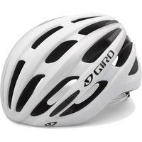 Giro Unisex Foray Road Cycling Helmet, Matt White/Silver, Large 59-63 cm UK