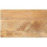 Table Top 60x40x2.5 cm Rectangular Solid Wood Mango