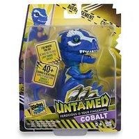 Untamed Roaring Dinos Interactive T-Rex, Cobalt (Blue), 40+ Sounds and Reactions, Dinosaur Responds to Touch (Ages 5+)