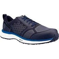 Timberland Pro Reaxion Safety Trainer - Black/Blue, Size 6
