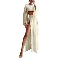 2-Piece Crop Top & High-Waist Skirt - 6 Sizes & 6 Colours