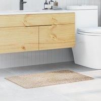 Bath Mat Rectangular Cream 60x90 cm Polypropylen Non-Slip