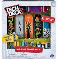 Tech Deck Fingerboard Assorted 6 Piece Sk8shop Bonus Pack