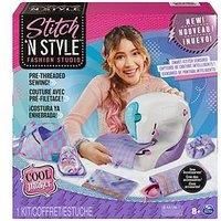 Cool MAKER Stitch n Style Fashion Studio - Easy Sew No Thread Sewing Machine 6 Projects Kids Ages 8+