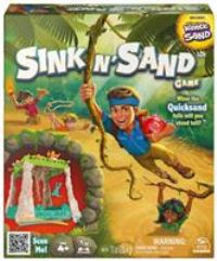 Sink N’ Sand, Quicksand Kids Board Game with Kinetic Sand for Sensory Fun and Learning – Easy Toy Gift Idea, for Preschoolers and Kids Ages 4 and up