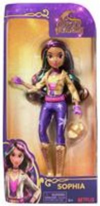 Unicorn Academy, Sophia Doll with Rainbow-Streaked Hair, 6 Fashion Accessories and Hair Styling Tool, 24.1cm, Dolls and Unicorn Toys for Girls Aged 4 and up