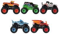 Monster Jam, Official Pit Party 5-Pack of 1:64 Scale Monster Trucks, Kids Toys for Boys and Girls Ages 3 and Up