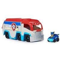 Paw Patrol: The Mighty Movie, Pup Squad Patroller Toy Lorry, with Collectible Mighty Pups Chase Pup Squad Toy Car, Kids’ Toys for Boys and Girls Aged 3+