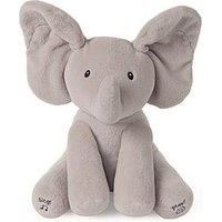 GUND Animated Flappy the Elephant Stuffed Animal Plush, Grey, 12"