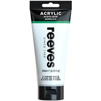 Reeves Acrylic Paint: Titanium White 200ml