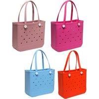 Unisex Beach Bag - Orange, Pink & Blue