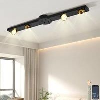 LED Ceiling Light 24W Dimmable Ceiling Lamp,4-Rotatable Lights