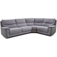 Recliner Sofa Set, Motor Recliner Padded Sofa Corner Sofa Set with USB Charger Port