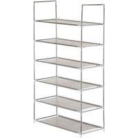Space-Saving Shoe Rack Storage Unit - 4, 6, Or 8 Tier Options
