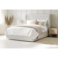 Plush Winged Bed Frame with Mattress - Multiple Sizes
