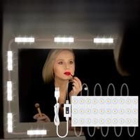 LED Makeup Mirror Lamp Vanity Light Bathroom Bedroom Cosmetic Mirrors Decoration Dressing Table
