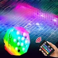 LED Submersible Lights Swimming Pool Underwater Lamp Waterproof Outdoors Garden Decoration For Pond