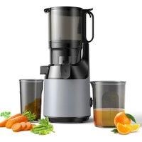 BioloMix Cold Press Juicer,with 130mm Feed Chute,Fit Whole Fruits & Vegetables,High Juice Yield,BPA