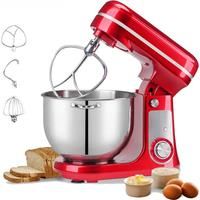 BioloMix Kitchen Food Stand Mixer, Blender, Quiet Motor, Cream Egg Whisk, Whip Dough Kneader,