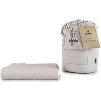Panda Bamboo Mattress Protector - Small Double