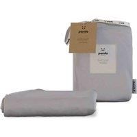 Panda Bamboo Quiet Grey Duvet Cover Grey