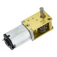 Greartisan DC Worm High Torque Speed 12V 136RPM N20 Reduction Gearbox