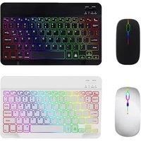 10-Inch Rgb Bluetooth Keyboard And Mouse Set - 2 Colours