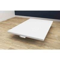 DS Living Memory Foam Mattress Topper, fits 5FT Kingsize Bed, 3 inch thickness, UK Manufactured Orthopaedic Foam Bed Topper, Roll Packaged, Firm, Soft and Thick (King, 3" (3 inches, 7.5cm) Thick)