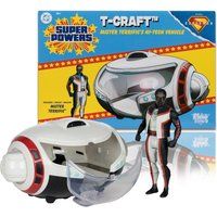 DC Direct Superman Movie T-Craft with Mr. Terrific Action Figure Bundle