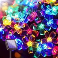 Yohencin Solar Garden Lights Flower, LED Fairy Lights, Modes 50 22ft 8