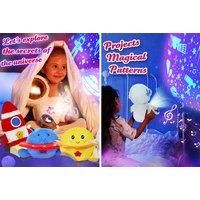 Kids Glow Projector Plush Toy In 9 Options