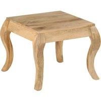 End Table 45x45x40 cm Solid Mango Wood