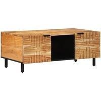 Coffee Table 100x54x40 cm Solid Wood Acacia