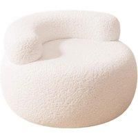 Children'S Plush Boucle Sofa Stool - 4 Colours